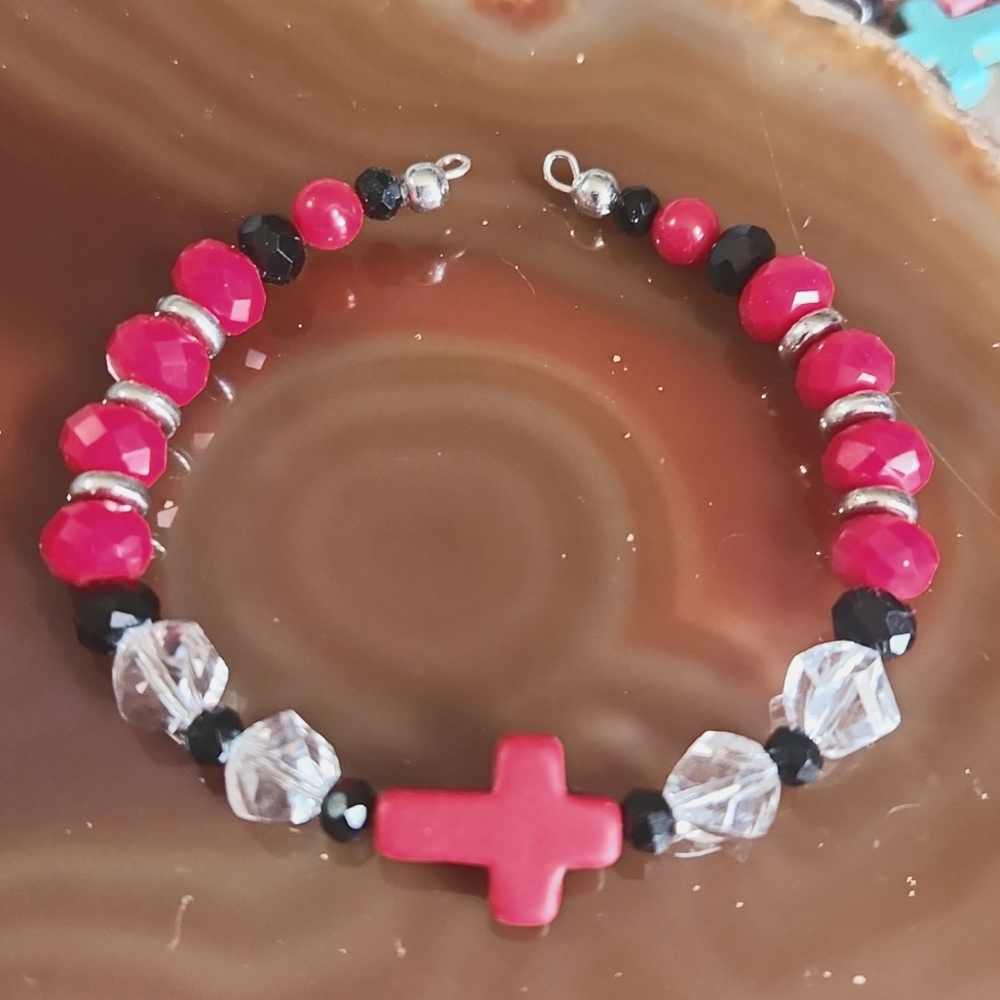 Cuff Bracelet Red